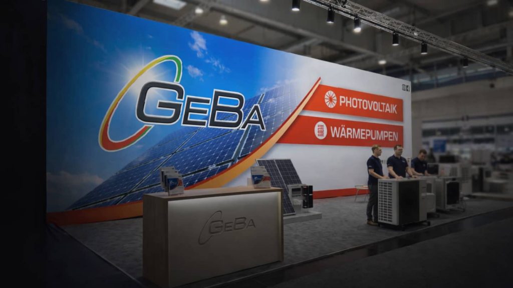 GEBA Messestand